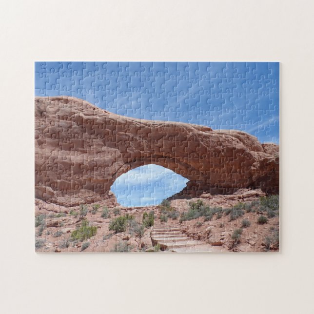 North Window- Arches National Park Jigsaw Puzzle (Horizontal)