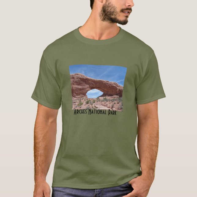 North Window- Arches National Park T-Shirt (Front)