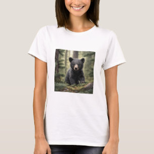 North Woods Little Black Bear Cub T-Shirt