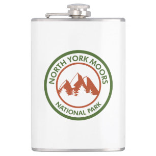 North York Moors National Park Hip Flask