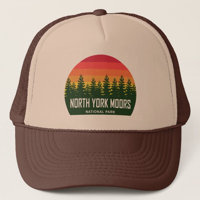 North York Moors National Park Trucker Hat (Front)