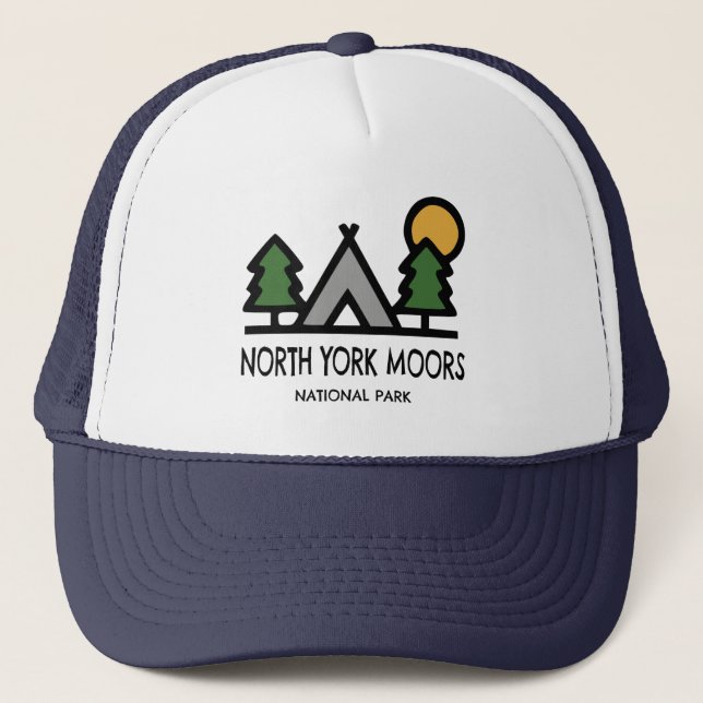 North York Moors National Park Trucker Hat (Front)