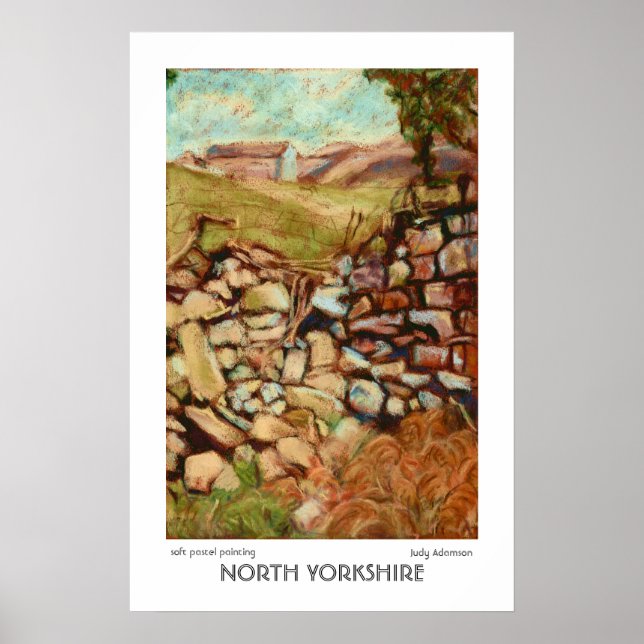 North Yorkshire Print or Poster (Front)
