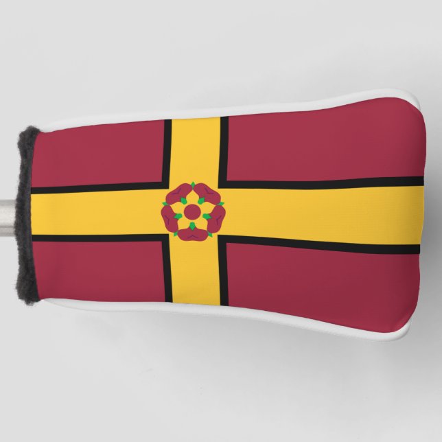 Northamptonshire county flag golf head cover (Front)