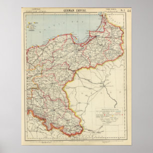 Northeast German Empire Poster