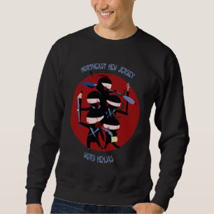 Northeast New Jersey Word Nenjas Sweatshirt