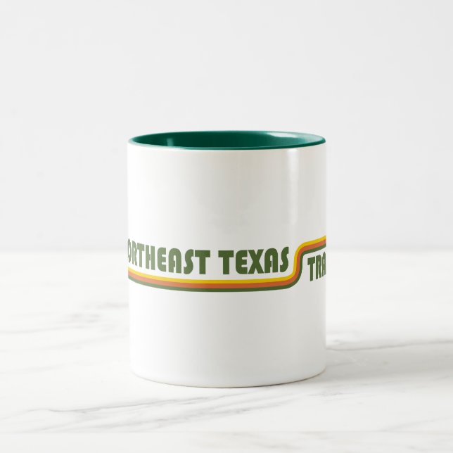 Northeast Texas Trail Two-Tone Coffee Mug (Center)