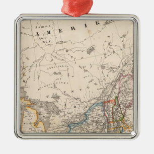 Northeast United States Metal Tree Decoration