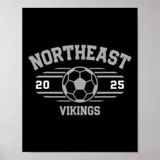 Northeast Vikings Soccer Byll 2025  Poster