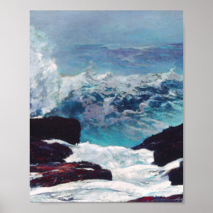 Northeaster by Winslow Homer Poster