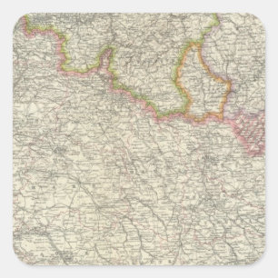 Northeastern France Square Sticker