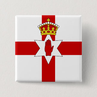 Norther Ireland ulster flag 15 Cm Square Badge