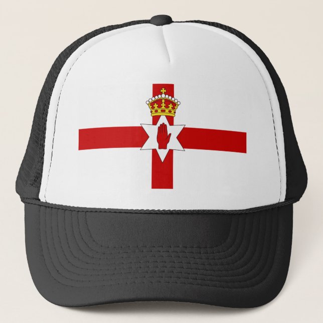 Norther Ireland ulster flag Trucker Hat (Front)