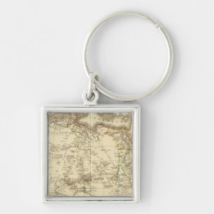 Northern Africa 3 Key Ring