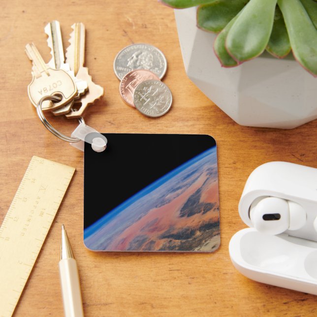 Northern Africa And The Vast Libyan Desert. Key Ring (Desk)