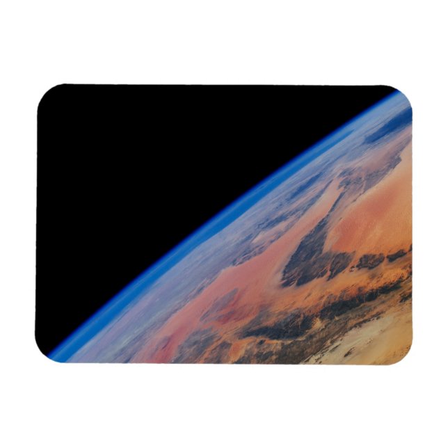 Northern Africa And The Vast Libyan Desert. Magnet (Horizontal)