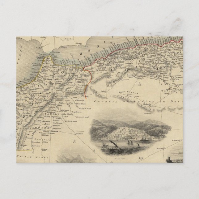 Northern Africa Postcard (Front)