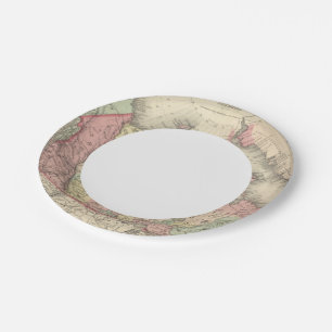 Northern America Paper Plate
