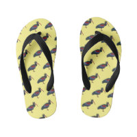 Northern bald ibis bird cartoon illustration