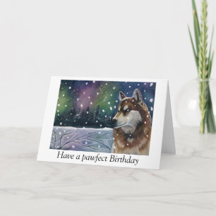 Northern Birthday Card
