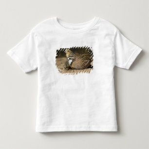 Northern Bobwhite quail babies at pond for drink Toddler T-Shirt