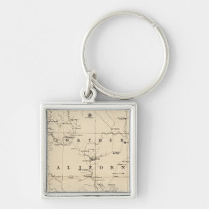 Northern California Key Ring
