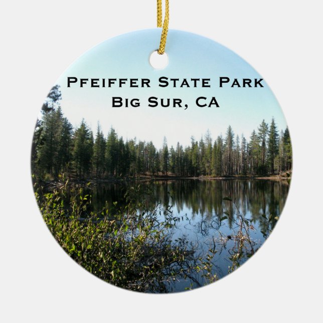 Northern California Landscape Ornament (Front)