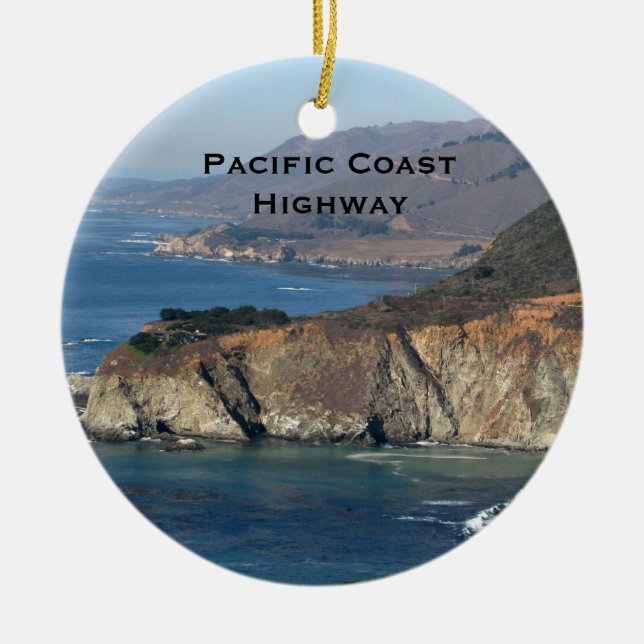 Northern California Landscape Ornament (Front)