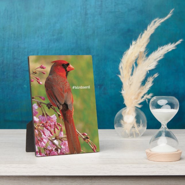 Northern Cardinal Plaque (Side)