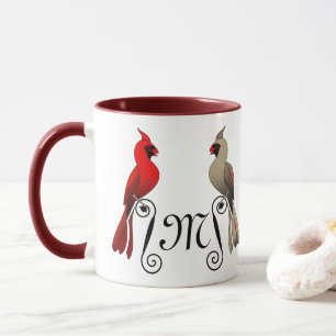 Northern Cardinal SongBird Mug