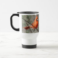 Northern Cardinal Travel Mug