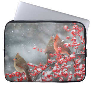Northern Cardinals Marion, Illinois Laptop Sleeve