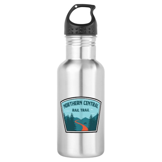 Northern Central Rail Trail 532 Ml Water Bottle (Front)