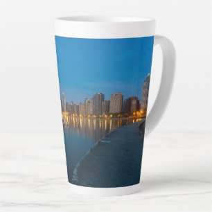 Northern Chicago Cityscape Latte Mug