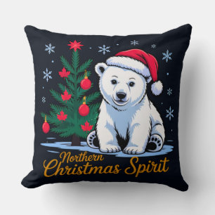 Northern Christmas Spirit  Cushion
