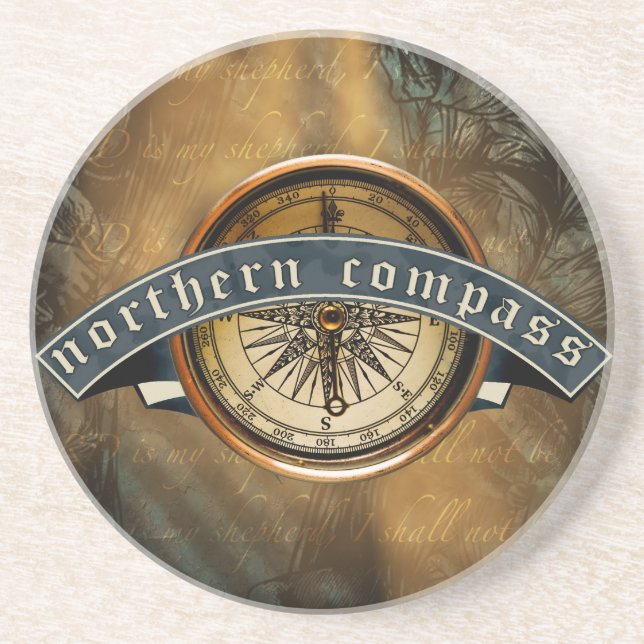 Northern Compass Coaster (Front)