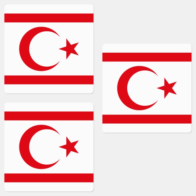 Northern Cyprus Flag (Group)