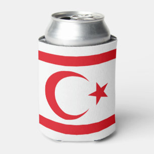 Northern Cyprus Flag Can Cooler