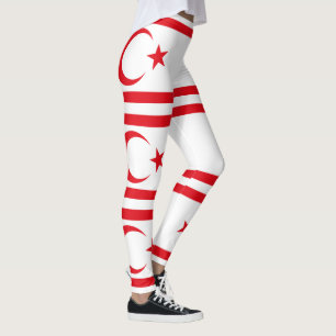 Northern Cyprus Flag Leggings