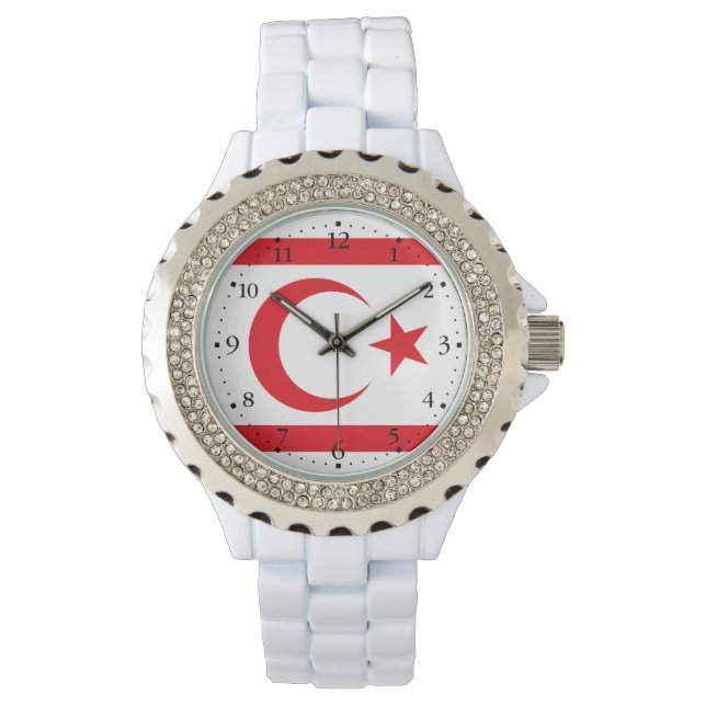 Northern Cyprus Flag Watch (Front)