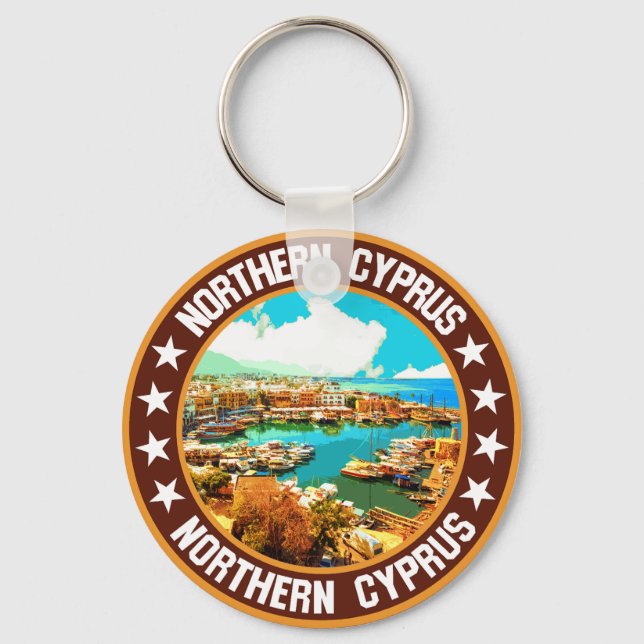 Northern Cyprus                                    Key Ring (Front)