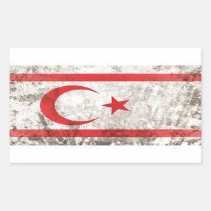 Northern Cyprus Rectangular Sticker