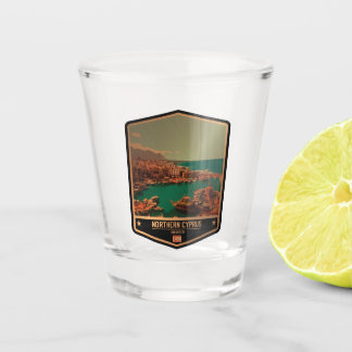 Northern Cyprus Shot Glass
