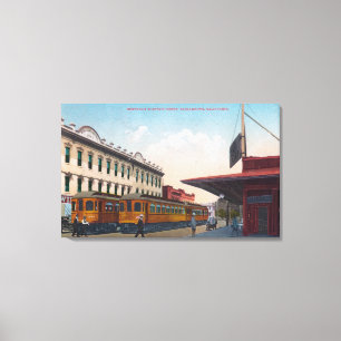 Northern Electric Rail Depot Canvas Print