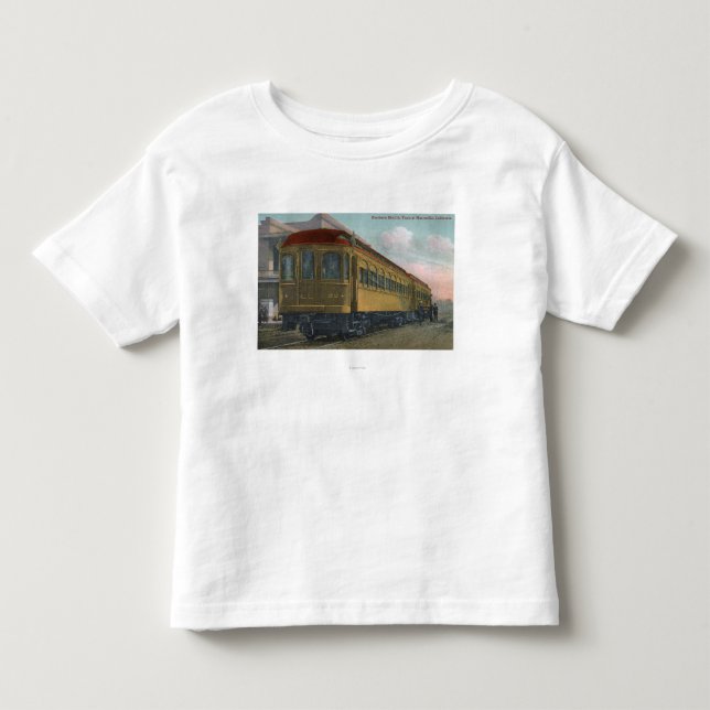 Northern Electric Train View Toddler T-Shirt (Front)