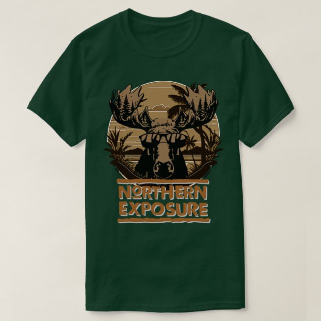 Northern Exposure Cicely Alaska TShirt 2 (Design Front)