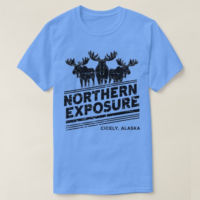 Northern Exposure distressed effect TShirt (Design Front)
