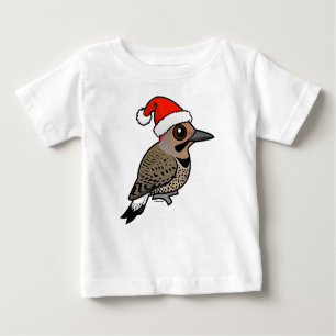 Northern Flicker Santa Claus (yellow shafted) Baby T-Shirt
