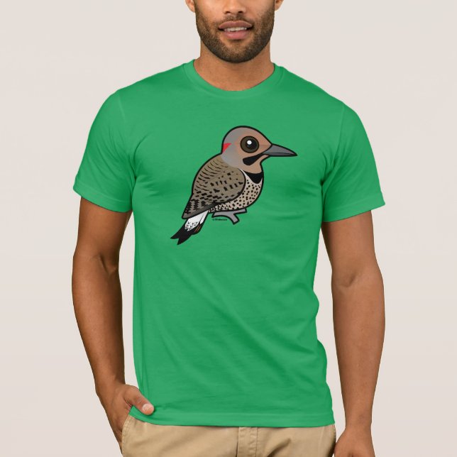 Northern Flicker (yellow-shafted) T-Shirt (Front)