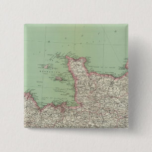 Northern France 15 Cm Square Badge
